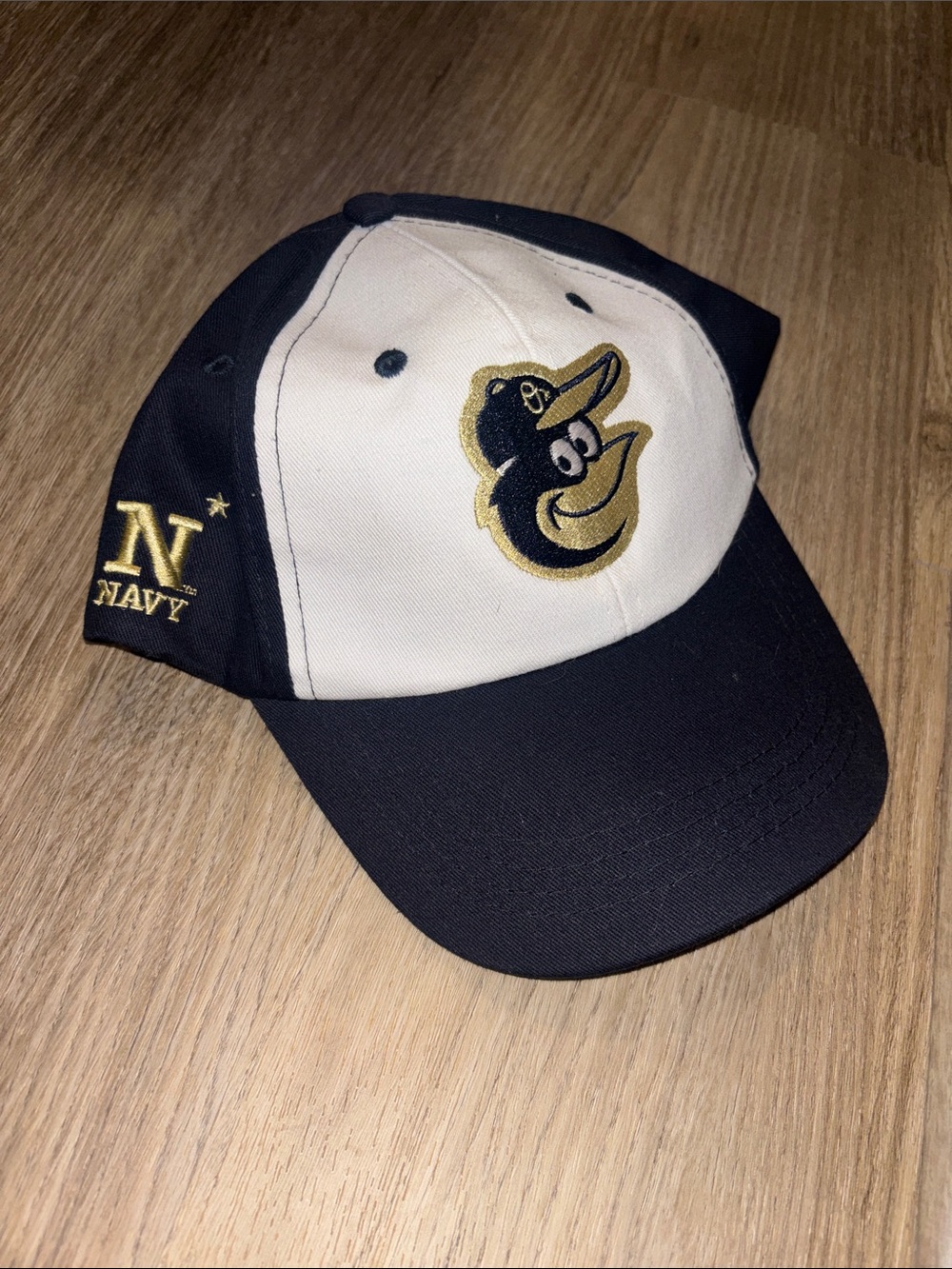 Orioles Baseball Cap in navy and White